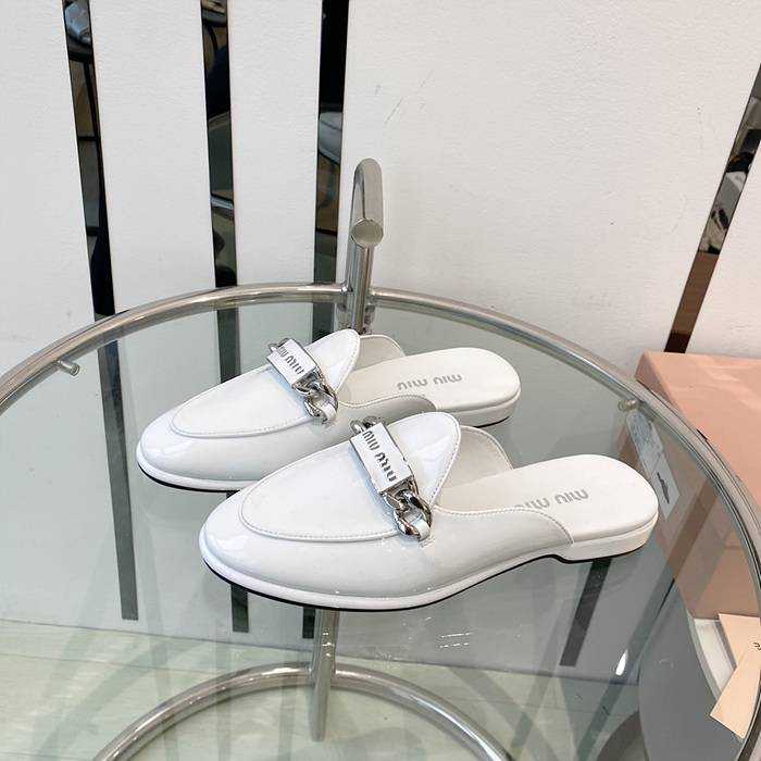 미우미우 페이턴트 블로퍼 | 여성 35~40