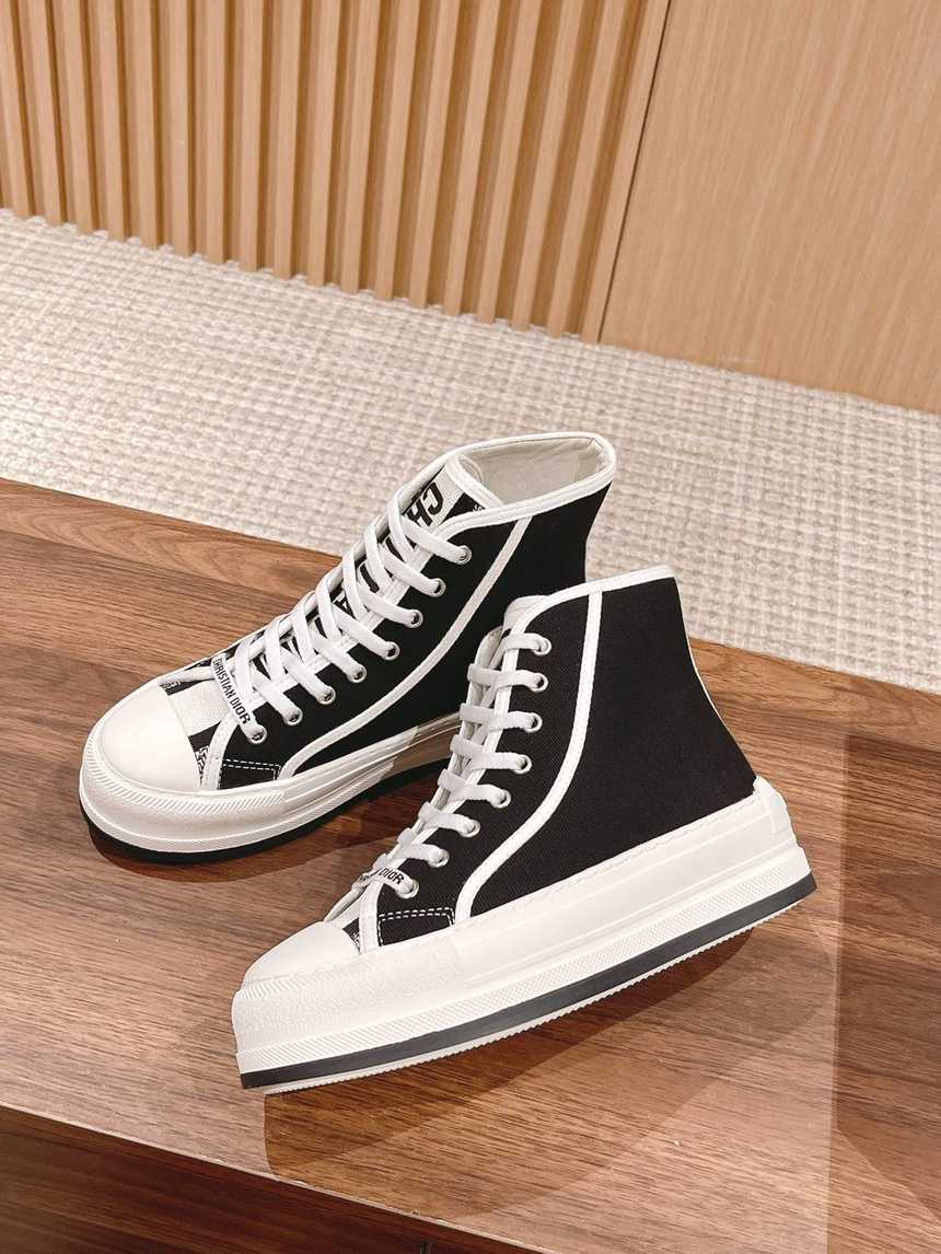 디올 하이탑 스니커즈 굽4.5cm | 여성 35~40