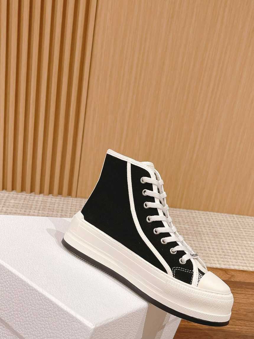 디올 하이탑 스니커즈 굽4.5cm | 여성 35~40