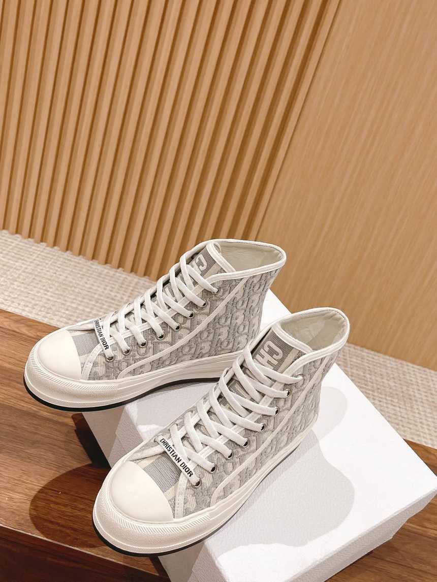 디올 오블리크 하이탑 스니커즈 굽4.5cm | 여성 35~40