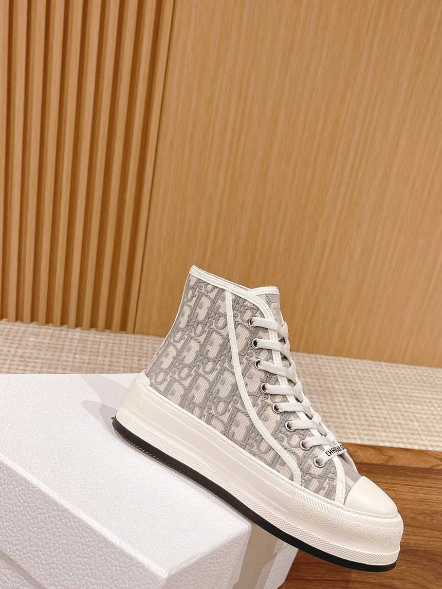 디올 오블리크 하이탑 스니커즈 굽4.5cm | 여성 35~40