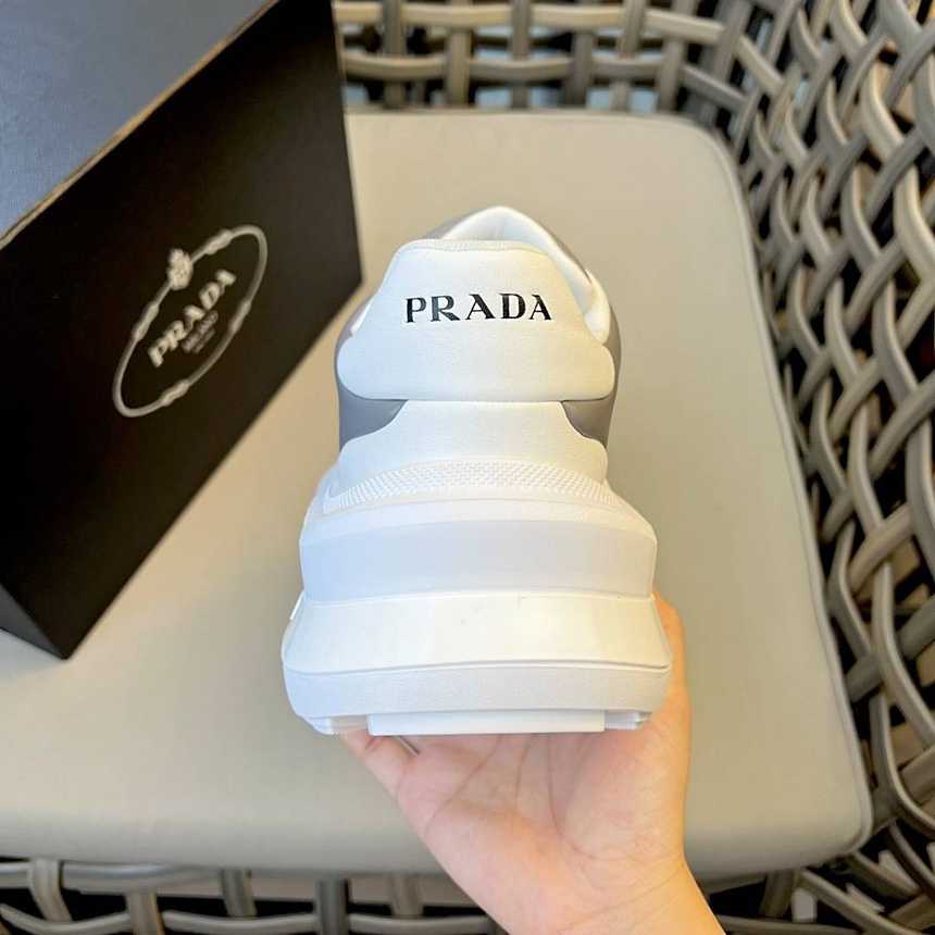 프라다 나파가죽 스니커즈 굽4.5cm | 남성 39~45
