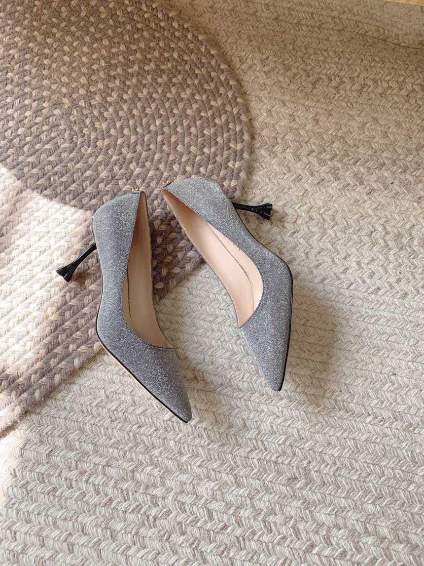 루이비통 패브릭 블라썸 하이힐 구두 | 여성 35~40, 굽7.5cm