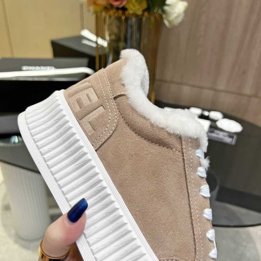 샤* 통굽 울 스니커즈 | 사이즈 35~40