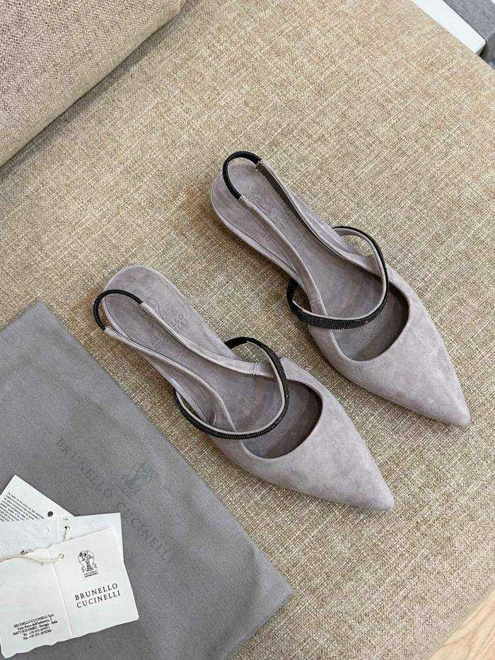 브루넬로 쿠치넬리 미들힐 굽3.5cm | 사이즈 36~41