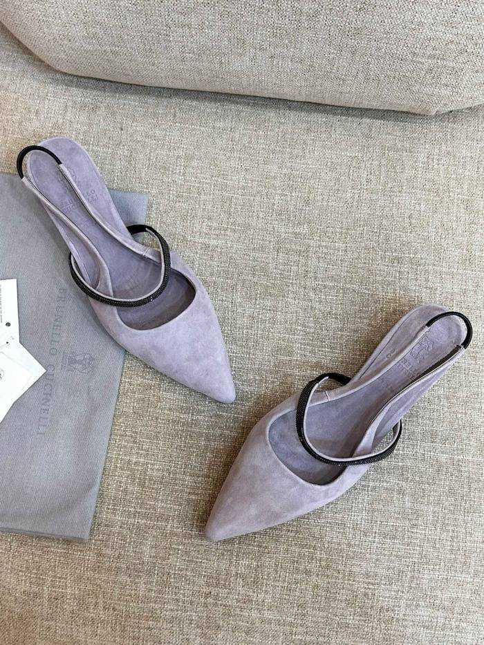 브루넬로 쿠치넬리 미들힐 굽3.5cm | 사이즈 36~41