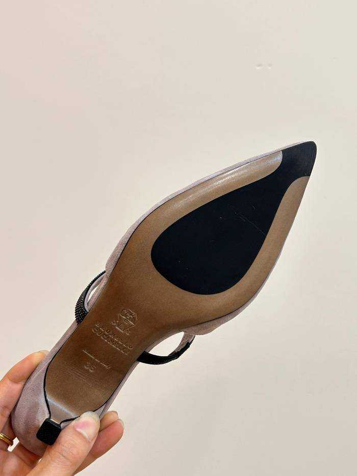 브루넬로 쿠치넬리 미들힐 굽3.5cm | 사이즈 36~41