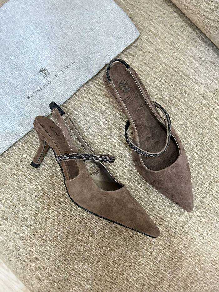 브루넬로 쿠치넬리 하이힐 굽6cm | 사이즈 36~41