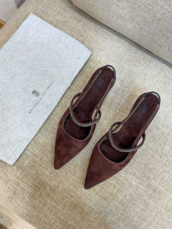 브루넬로 쿠치넬리 하이힐 굽6cm | 사이즈 36~41