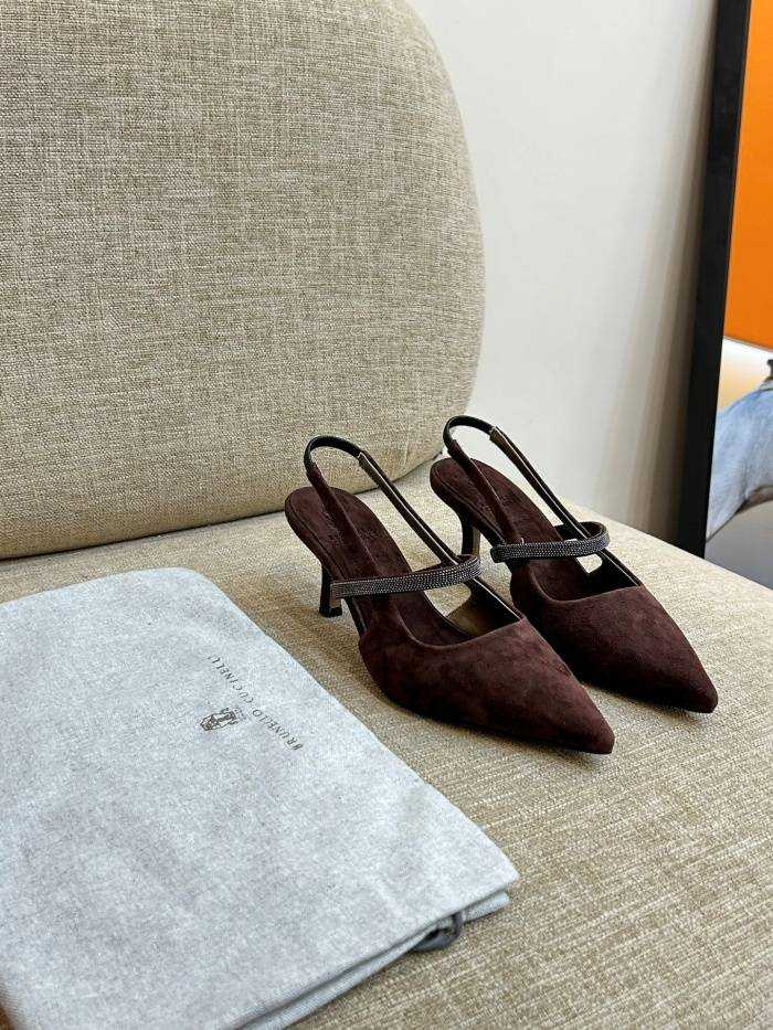 브루넬로 쿠치넬리 하이힐 굽6cm | 사이즈 36~41