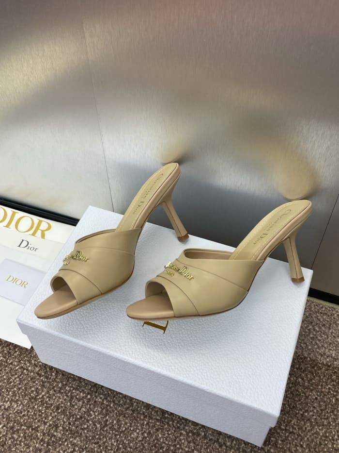 디올 뮬 샌들 하이힐 굽8cm | 사이즈 34~43