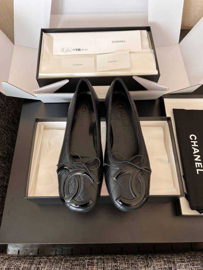 샤* 발레리나 플랫 깜봉 슈즈 | 사이즈 35~40