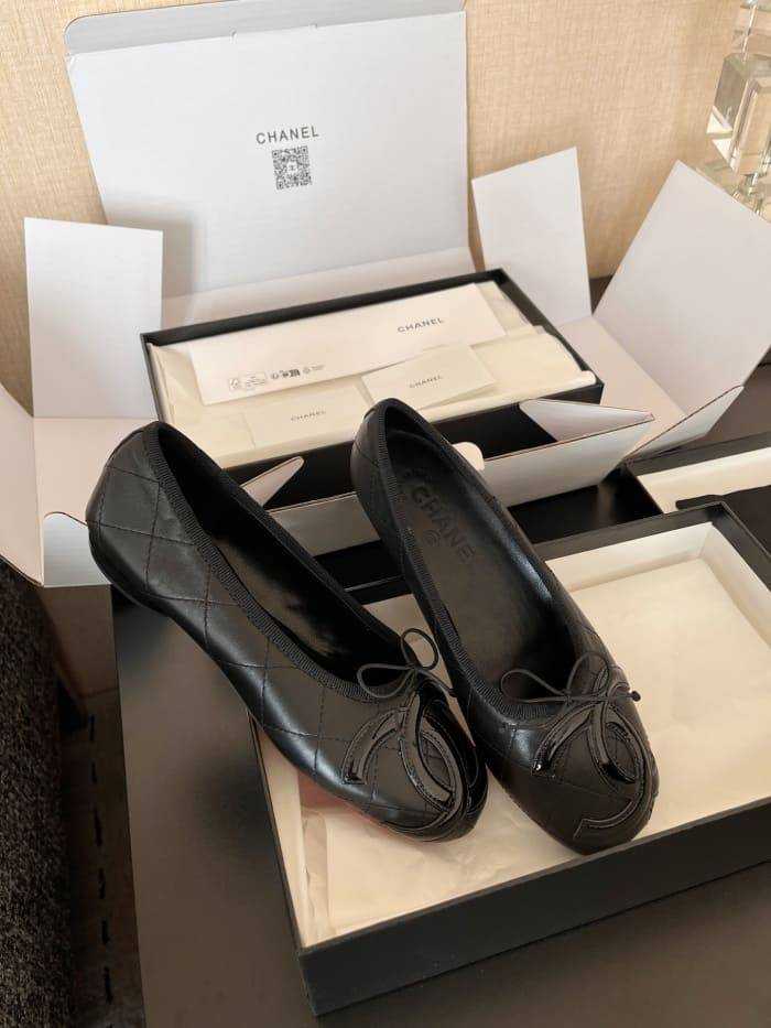 샤* 발레리나 플랫 깜봉 슈즈 | 사이즈 35~40