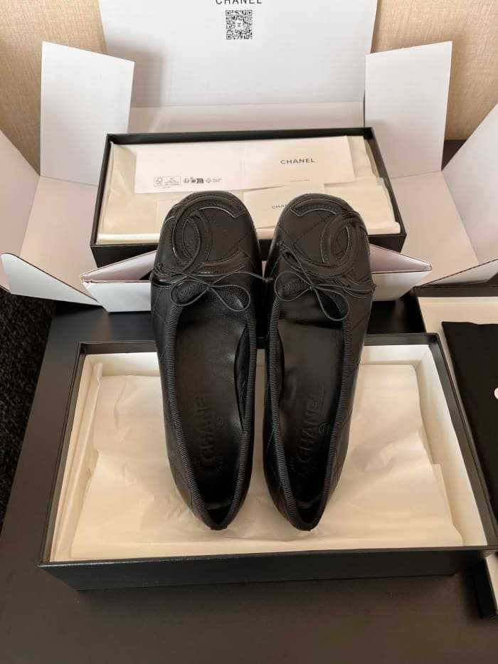 샤* 발레리나 플랫 깜봉 슈즈 | 사이즈 35~40