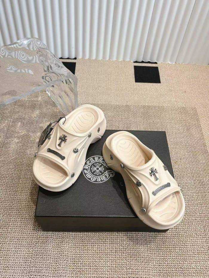 크롬하츠 슬리퍼 굽6.5cm | 사이즈 36~41