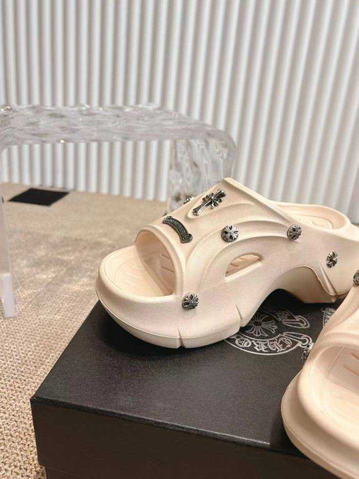 크롬하츠 슬리퍼 굽6.5cm | 사이즈 36~41