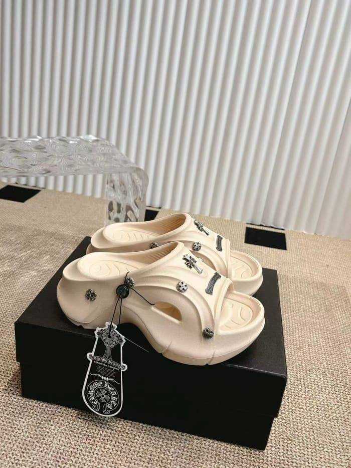 크롬하츠 슬리퍼 굽6.5cm | 사이즈 36~41