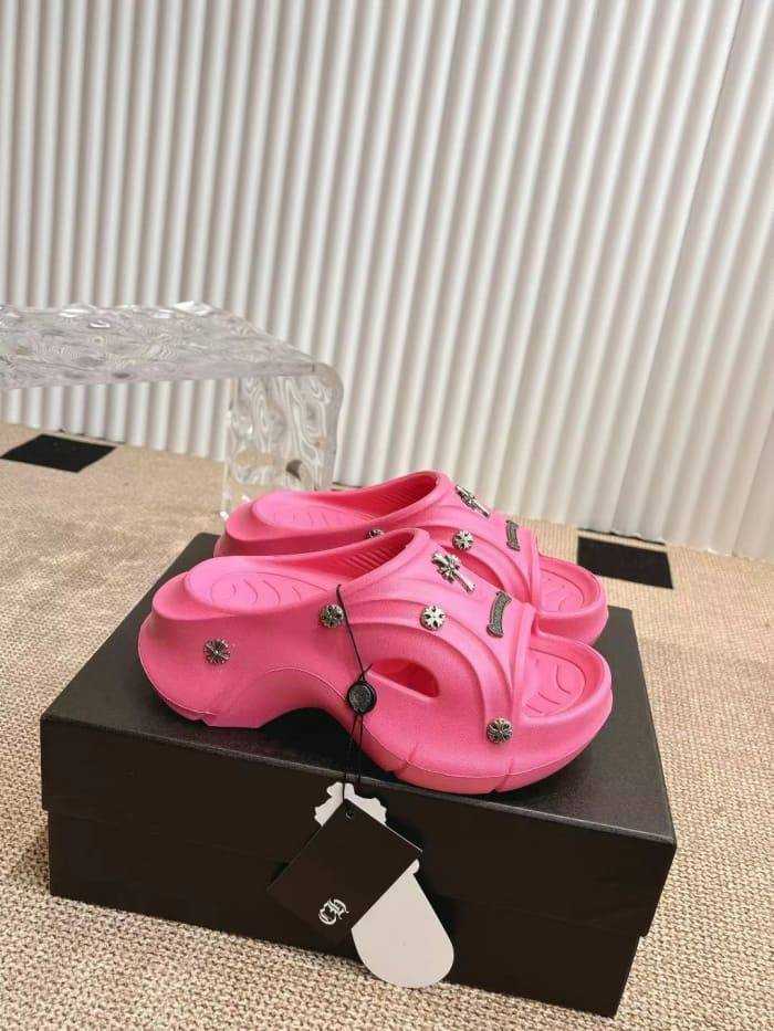 크롬하츠 슬리퍼 굽6.5cm | 사이즈 36~41