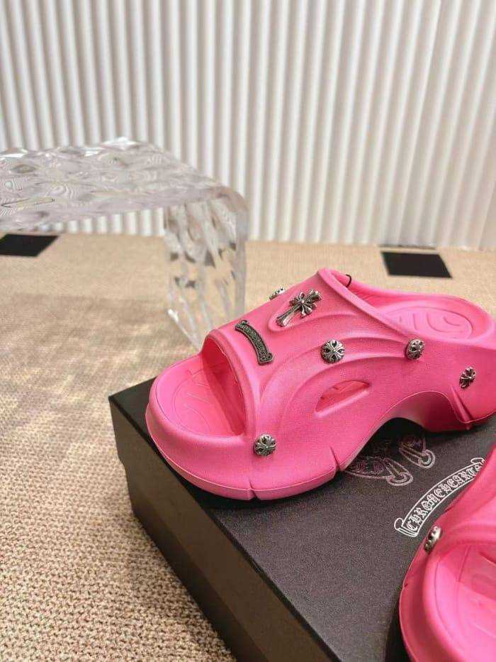 크롬하츠 슬리퍼 굽6.5cm | 사이즈 36~41