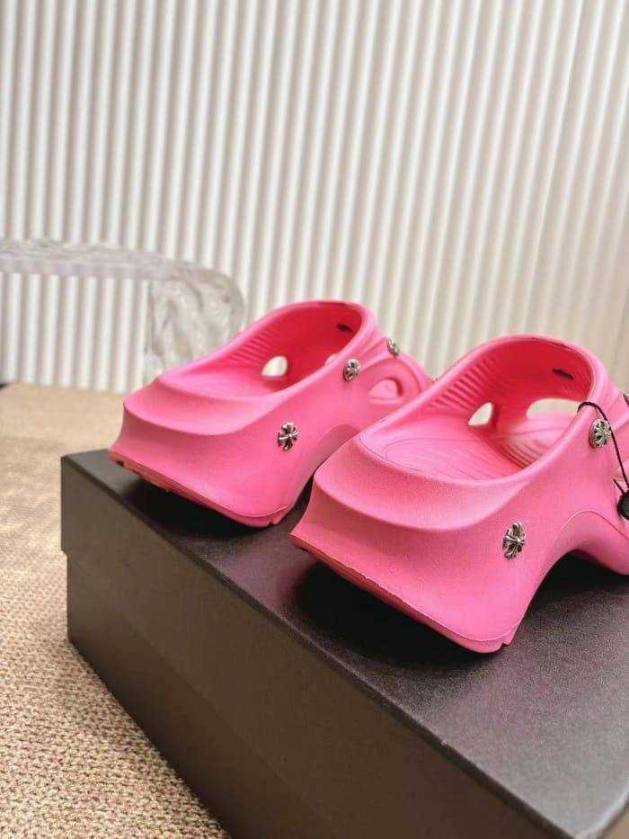 크롬하츠 슬리퍼 굽6.5cm | 사이즈 36~41