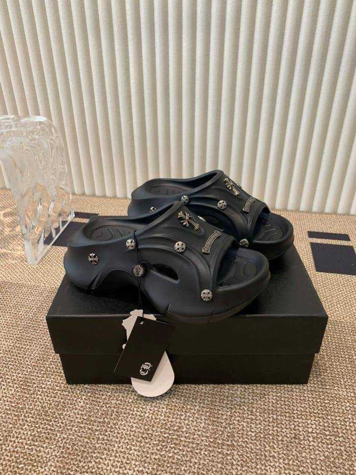 크롬하츠 슬리퍼 굽6.5cm | 사이즈 36~41