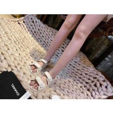 샤* CC로고 벨크로 비치샌들 | 여성 35~40