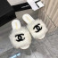샤* cc로고 퍼 뮬 슬리퍼 | 여성 35~40