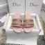 디올 디웨이 뮬 샌들 슬리퍼 (굽0.5cm) | 여성 35~42