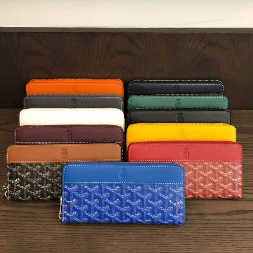 고야드 마티뇽 지퍼 어라운드 장지갑 | 20 x 11 x 2cm