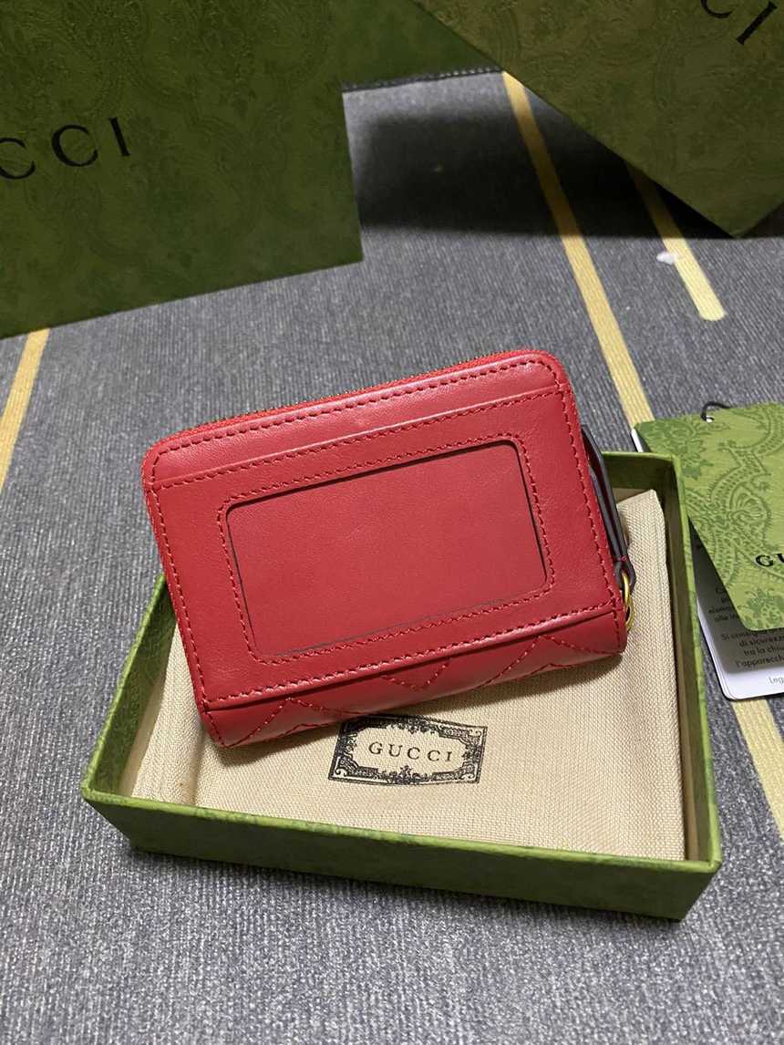 구찌 마몬트 마틀라세 지퍼 카드지갑 케이스 671772 | 11.5 x 9 x 2cm