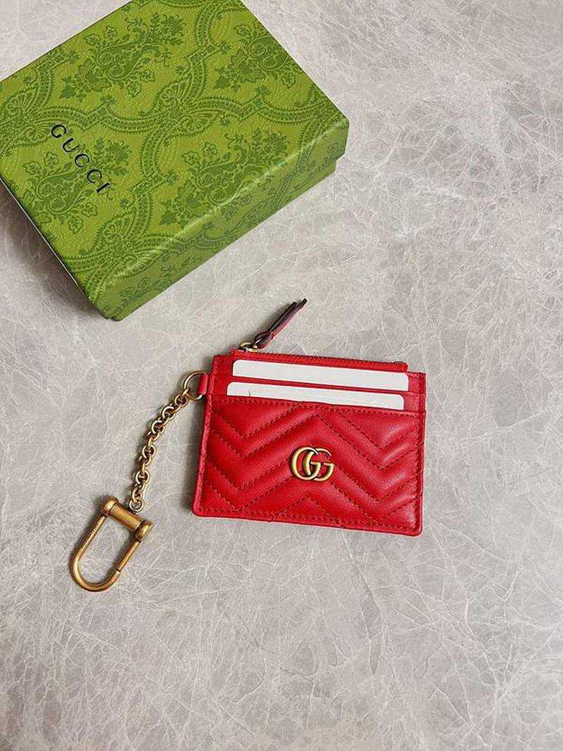 구찌 마몬트 GG 지퍼 키링 카드지갑 627064 | 12 x 7.5 x 1.5cm