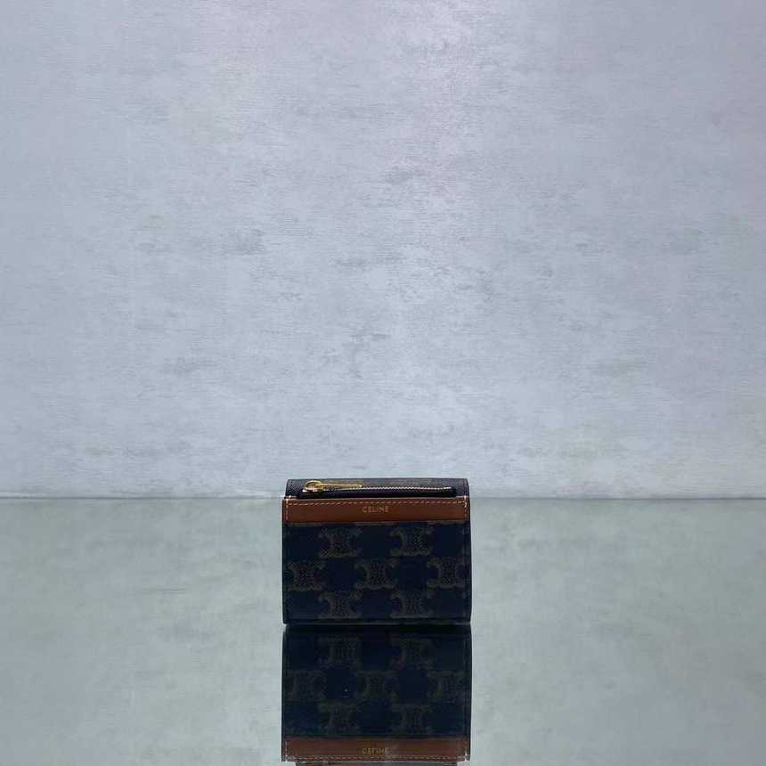 셀린느 트리오페 2 in 1 반지갑 | 10.2 x 8 x 4.3cm