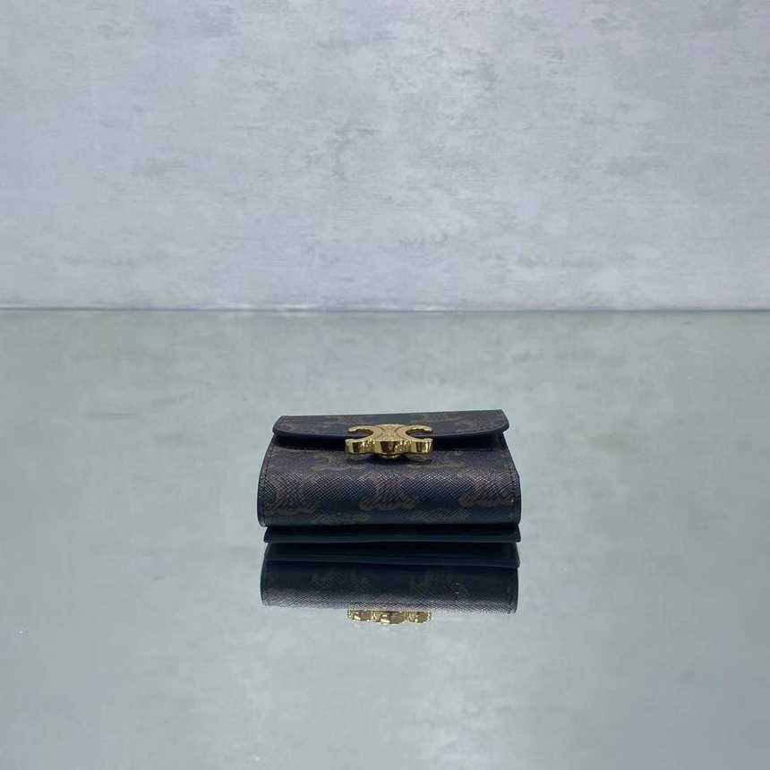 셀린느 트리오페 2 in 1 반지갑 | 10.2 x 8 x 4.3cm