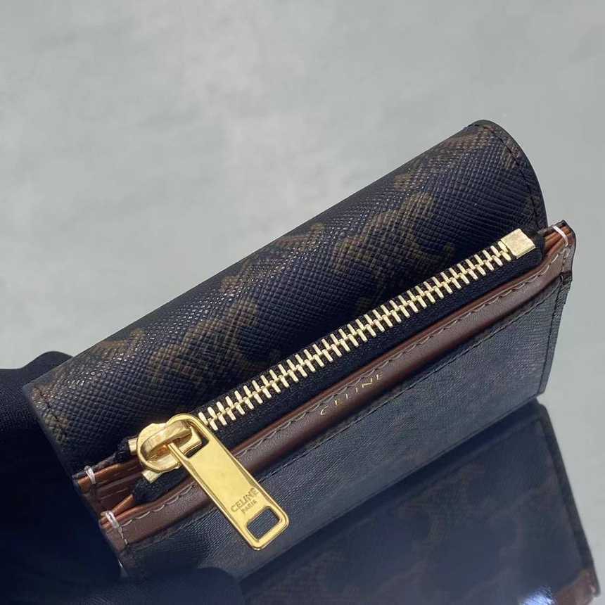 셀린느 트리오페 2 in 1 반지갑 | 10.2 x 8 x 4.3cm