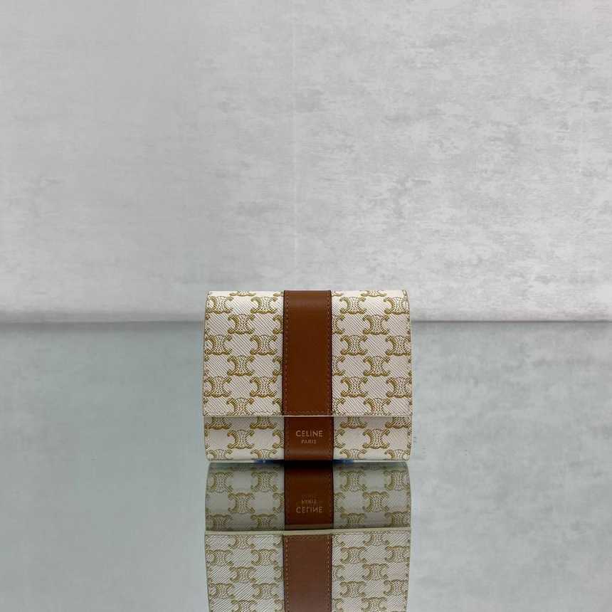 셀린느 트리오페 3단 지갑 | 10.5 x 9 x 4cm