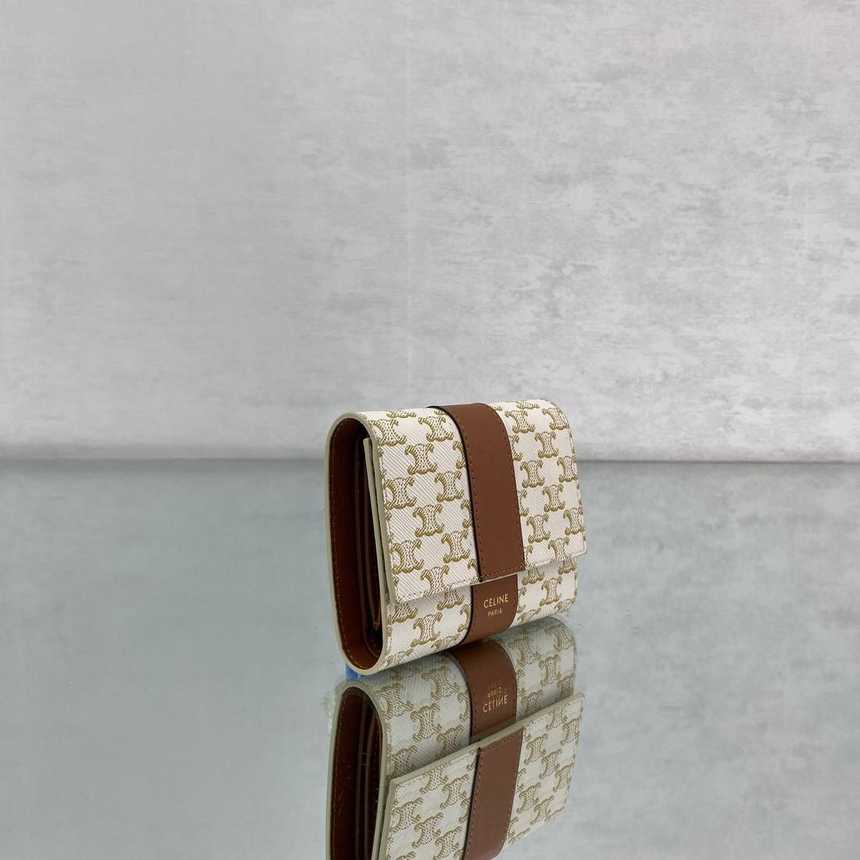 셀린느 트리오페 3단 지갑 | 10.5 x 9 x 4cm