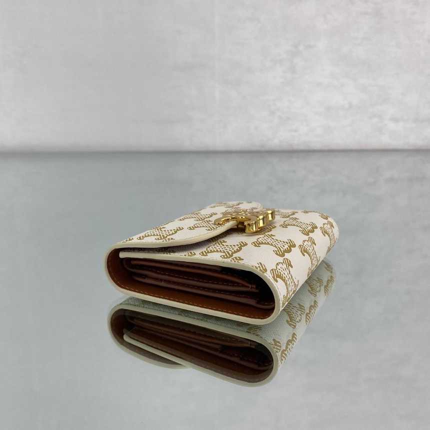 셀린느 트리오페 3단 지갑 | 10.5 x 9 x 4cm