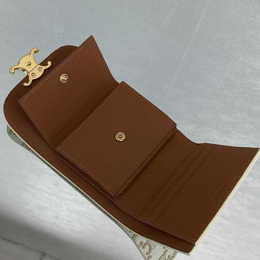 셀린느 트리오페 3단 지갑 | 10.5 x 9 x 4cm