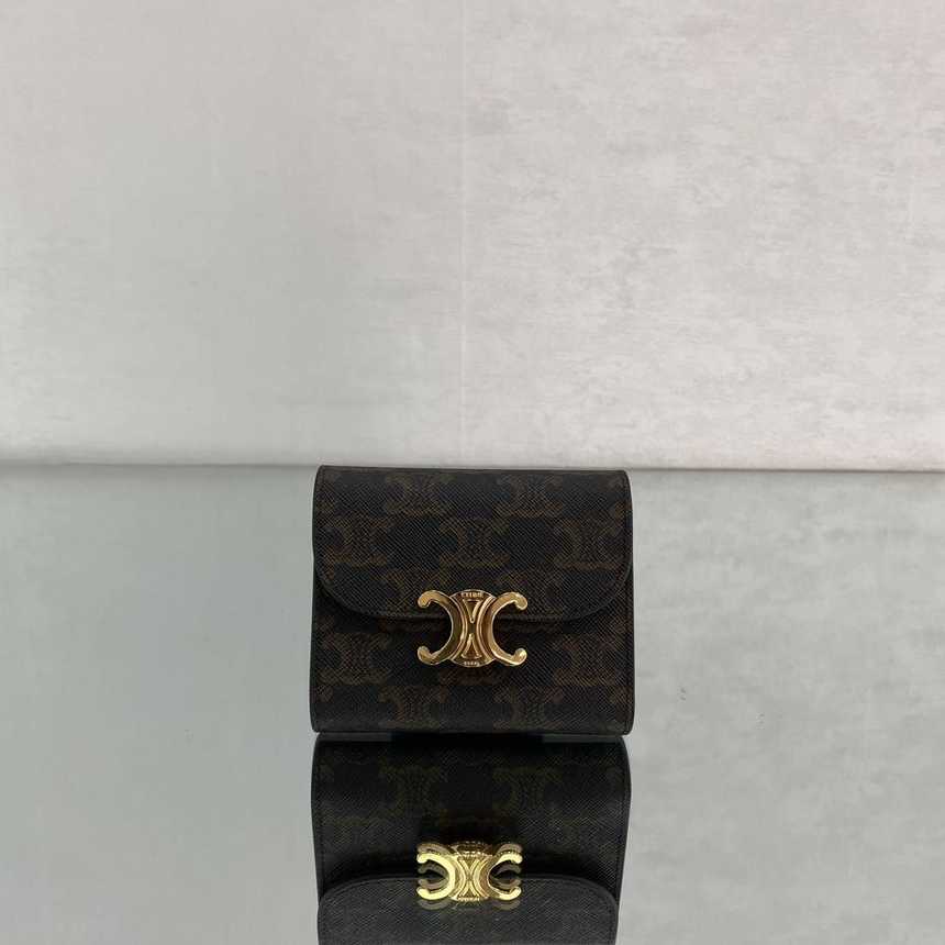 셀린느 트리오페 3단 지갑 | 10.5 x 9.5 x 4cm