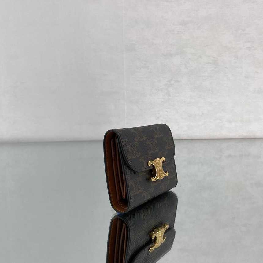 셀린느 트리오페 3단 지갑 | 10.5 x 9.5 x 4cm
