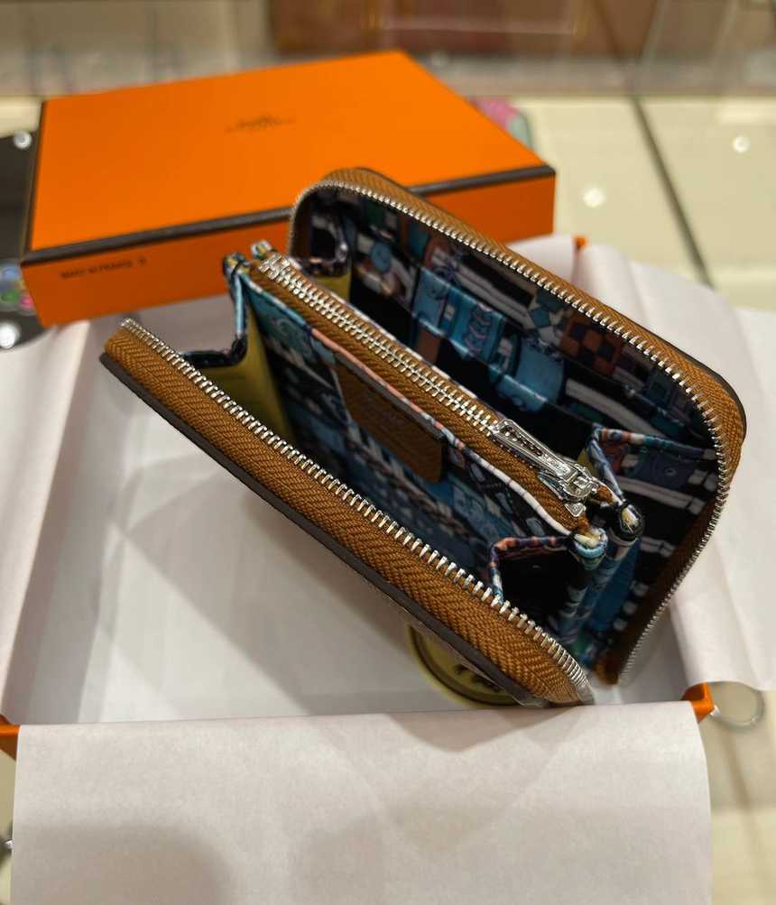 에르메스 실크인 지갑 epsom | 올수공 11.5 x 9.5 x 2cm