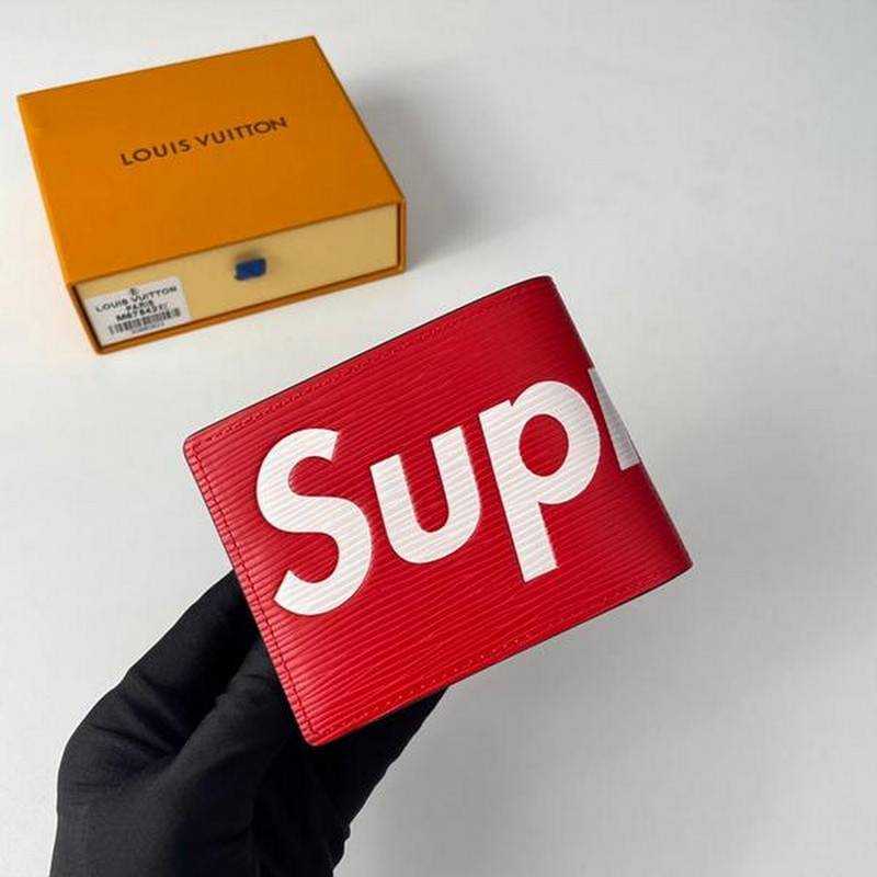 루이비통 lv x sup 콜라보 반지갑 | 11.5 x 9 x 1.5cm