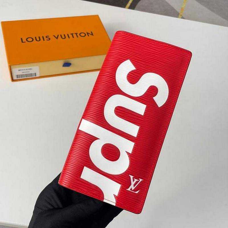 루이비통 lv x sup 콜라보 장지갑 | 19 x 10 x 2cm