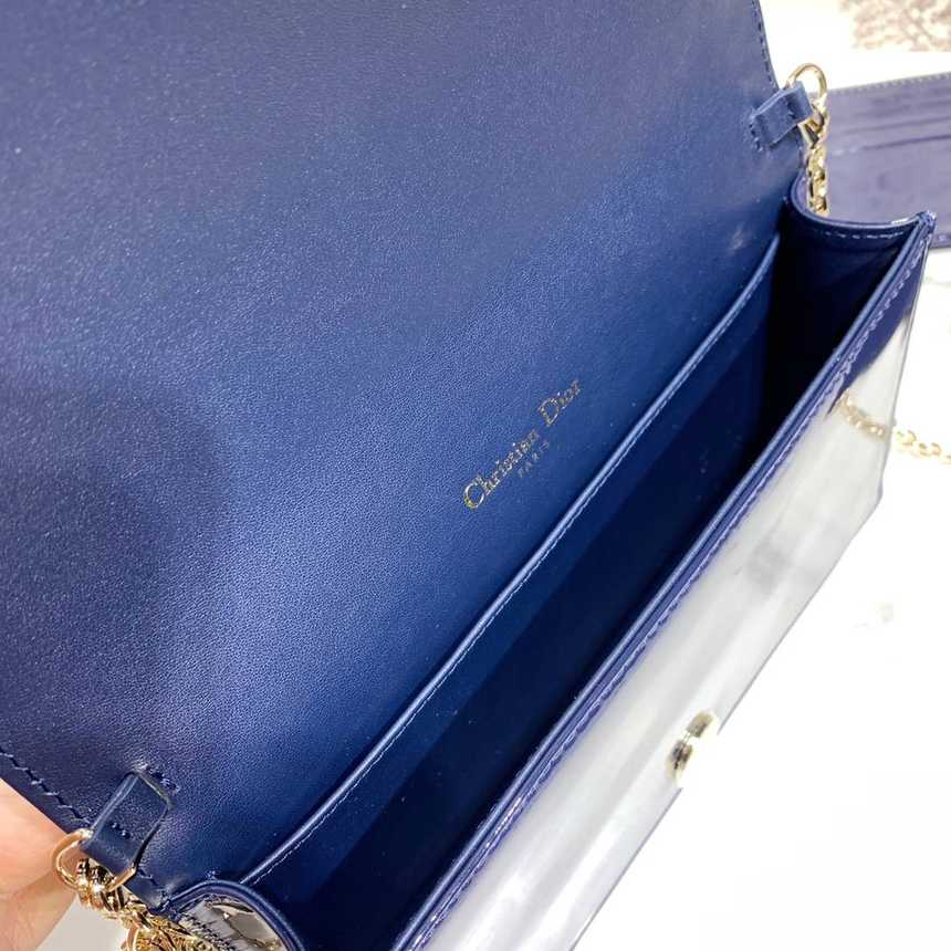 디올 까나쥬 페이던트 체인 지갑 | 22 x 12x 5cm