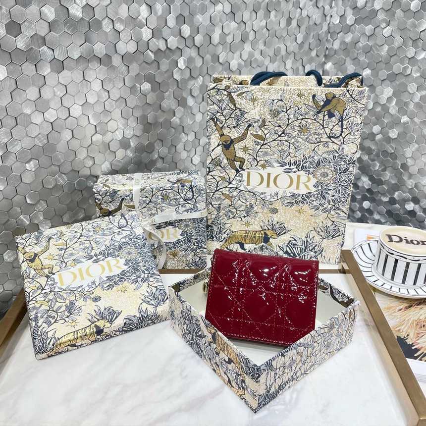 디올 까나쥬 페이던트 반지갑 | 11 x 9x 2cm