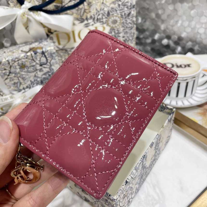 디올 까나쥬 페이던트 반지갑 | 11 x 9x 2cm