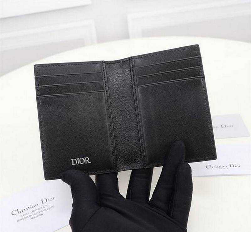 디올 CD 자수로고 카드홀더 | 11.2 x 8.2cm