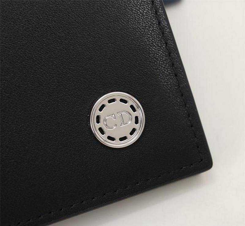 디올 CD 버튼 로고 카드홀더 | 11.2 x 8.2cm