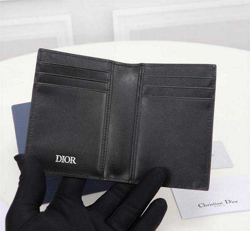 디올 CD 버튼 로고 카드홀더 | 11.2 x 8.2cm