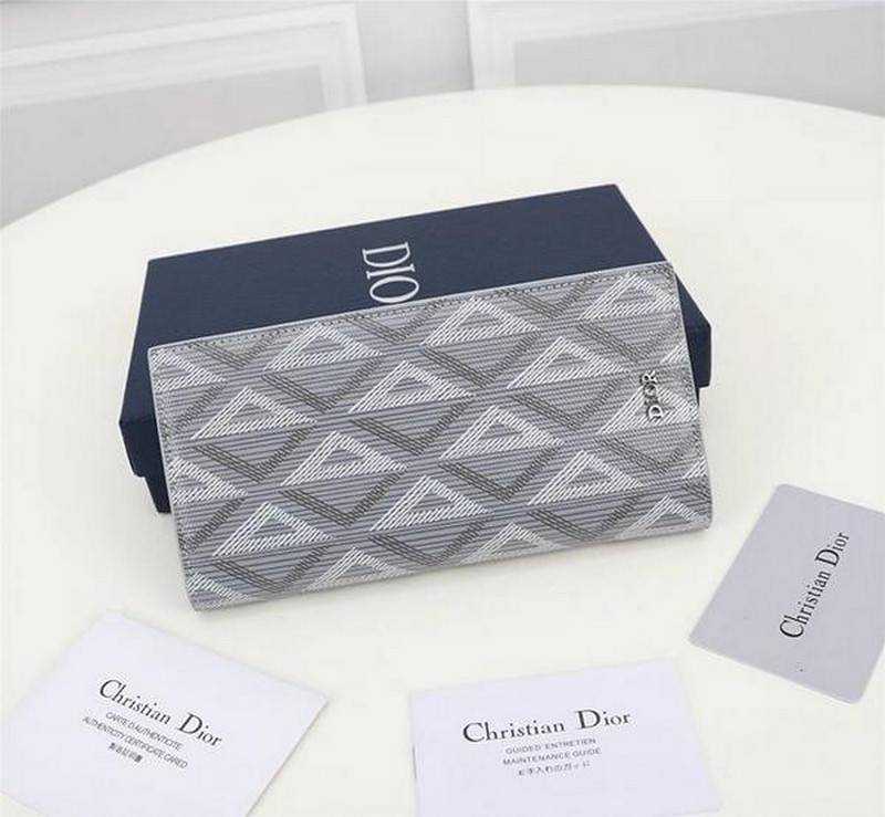 디올 CD 다이아몬드버티컬 장지갑 | 18.5 x 9.5cm